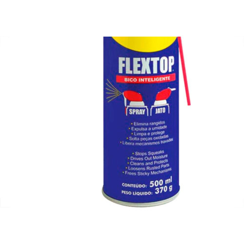 Oleo Desengripante Lubrificante Wd40 Flextop 500Ml