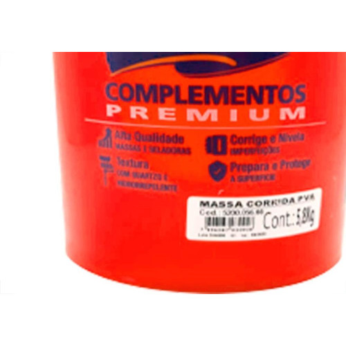Massa Corrida Pva Eucatex Gl 5,8Kg