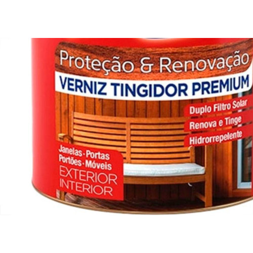 Verniz Tingidor Eucatex Mogno 1/4
