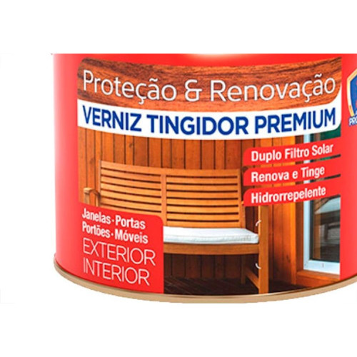 Verniz Tingidor Eucatex Mogno 3,6Gl