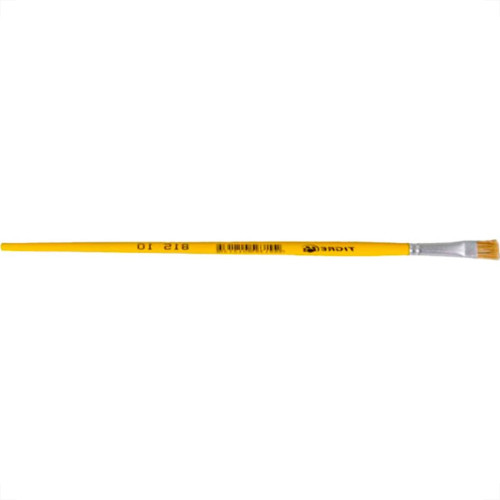 Pincel Tigre Chato  Ref: 815 X 10 - Kit C/12 PC