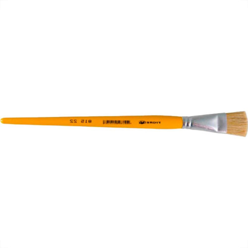 Pincel Tigre Chato  Ref: 815 X 22 - Kit C/6 PC