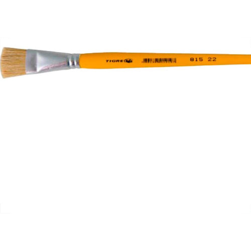 Pincel Tigre Chato  Ref: 815 X 22 - Kit C/6 PC