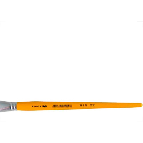 Pincel Tigre Chato  Ref: 815 X 22 - Kit C/6 PC