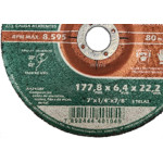 Disco Tels.Desb/Inox 7 X 7/8-  A45 - Kit C/5 PC