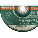 Disco Tels.Desbaste 7 X 7/8-  Ao42 - Kit C/5 PC