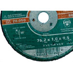 Disco Tels.Inox/Ferro  3X 1,0 X3/8 - Kit C/5 PC