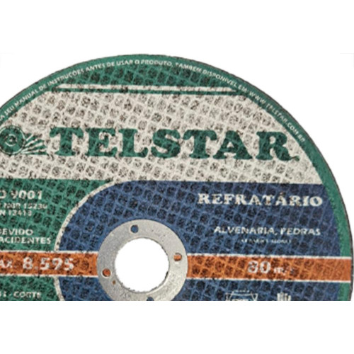 Disco Telstar Corte Refr. 2 Telas 7 - Kit C/10 PC
