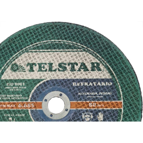 Disco Telstar Corte Refr. 2 Telas 9 - Kit C/5 PC