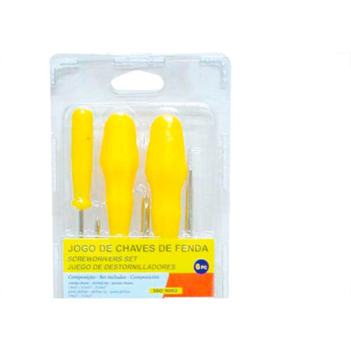 Jg Chave Fenda Tramont.C/6Pc 41516