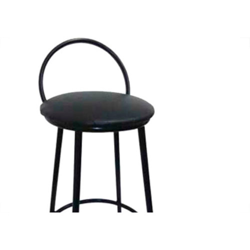 Banqueta C/Encosto 70Cm Preto
