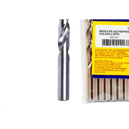 Broca Aco Rapido Irwin C 5/64 - Kit C/10 PC