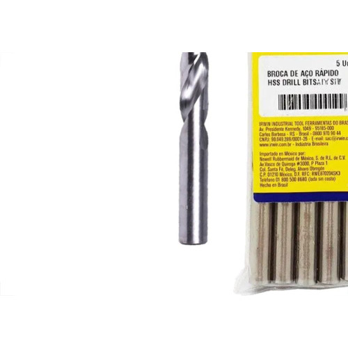 Broca Aco Rapido Irwin P 9/32 - Kit C/5 PC