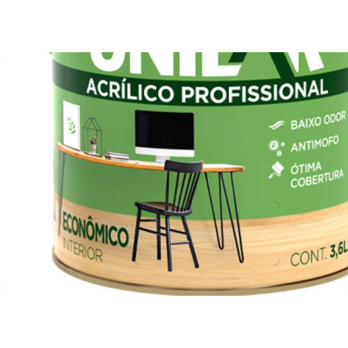 Latex Acril.Econ.Unilar 3,6L Bco