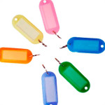 Chaveiro Identif 6Pcs Western K-6