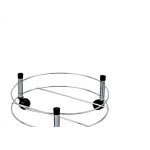 Suporte Multi Uso Tubo Max Cromado