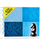 Po Xadrez Azul   500 Grs