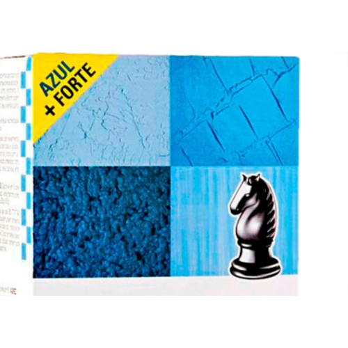 Po Xadrez Azul   500 Grs