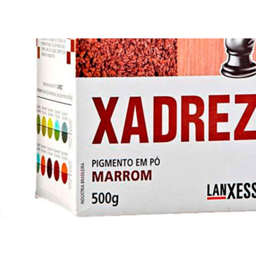 Po Xadrez Marrom  500 Grs