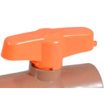 Registro Esfera Herc Pvc Cola 25Mm167 - Kit C/12 PC