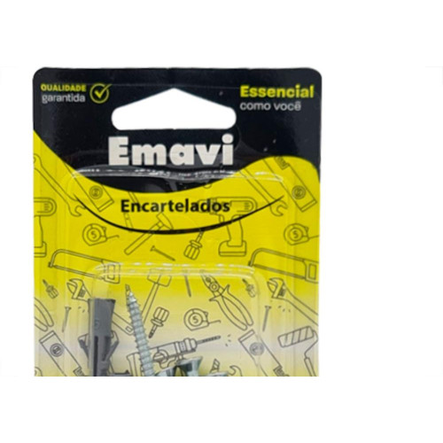 Cartela Emavi Parafuso C/Bucha 06 C/07