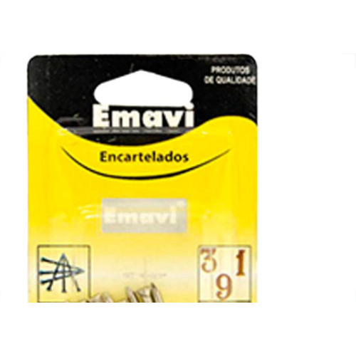 Cartela Emavi Prego Aco C/Cabeça 10X10 20Pc