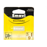 Cartela Emavi Prego Aco C/Cabeça 12X12 20Pc