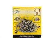 Cartela Emavi Prego Pol.C/Cabeça 10X10 30Gr
