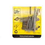 Cartela Emavi Prego Pol.C/Cabeça 15X15 40Gr
