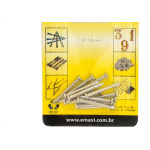 Cartela Emavi Prego Pol.C/Cabeça 18X27 40Gr