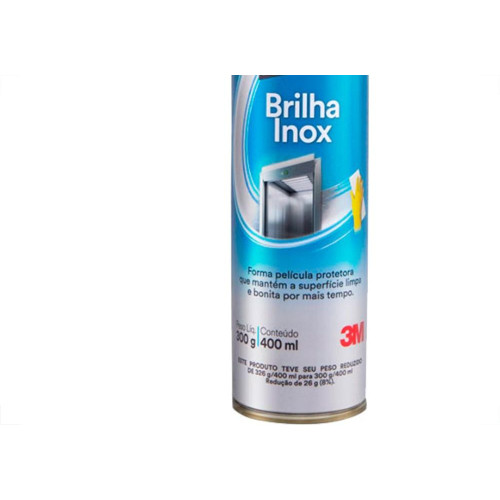 Limpador Brilha Inox 3M - 400Ml