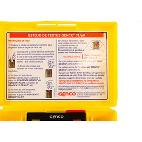 Genco Estojo Analise Teste Cl/Ph
