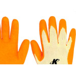 Luva Malha Emborr.Orangeflex 08=M