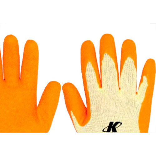 Luva Malha Emborr.Orangeflex 08=M