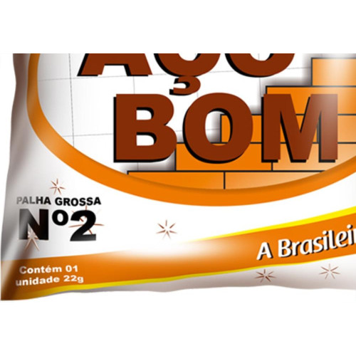 Palha De Aco N.2 - 22Gr - Kit C/20 PC