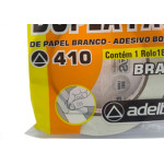 Fita Dupla Face Pap.Bco Adelbras 18X30M - Kit C/4 RL