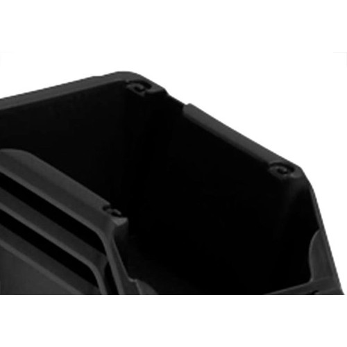 Gaveteiro Empilhaveis Preto 03 - Kit C/12 PC