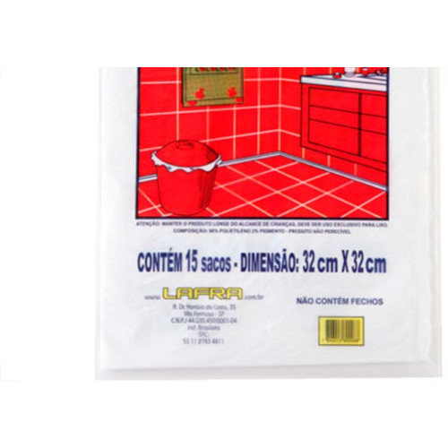 Saco P/Lixo Bom Banheiro C/15-0611