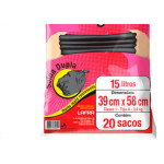 Saco P/Lixo Bom Ref. 15Lt C/20-0027