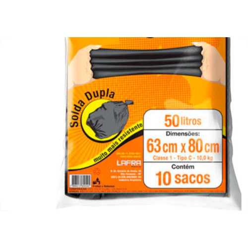 Saco P/Lixo Bom Ref. 50Lt C/10-0029