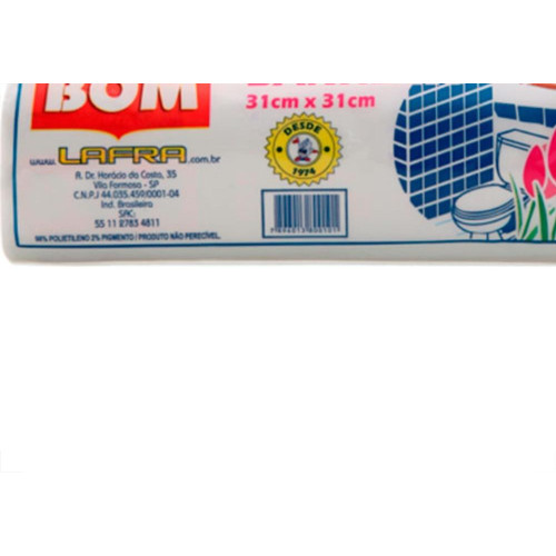 Saco P/Lixo Bom Rl.Banh.C/50-Brb30