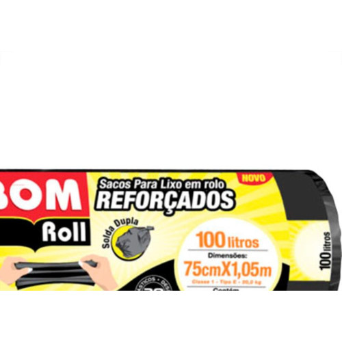 Saco P/Lixo Bom Rl.Ref.100L C/10-38