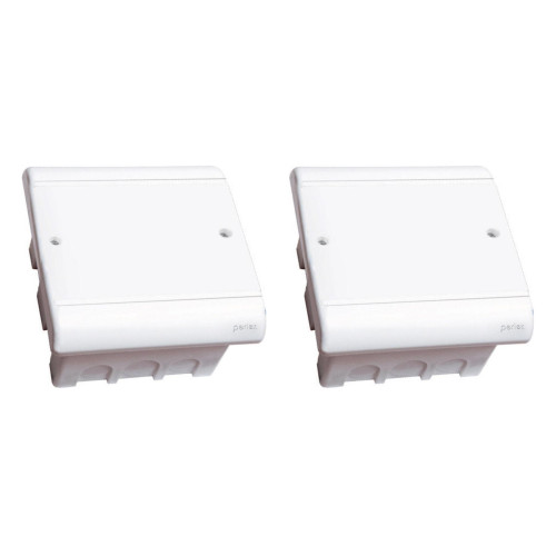 Kit C/2 - Caixa Passagem Pvc 14,5X15 Perlex Embutir