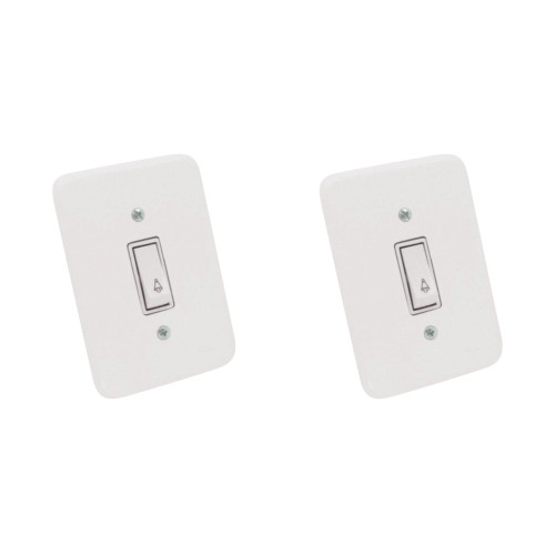 Kit C/2 - Conjunto Radial Pollar 1901001 1 Interruptor Ca...