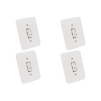 Kit C/4 - Conjunto Radial Pollar 1901001 1 Interruptor Ca...