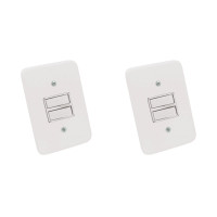 Kit C/2 - Conjunto Radial Pollar 1901003 2 interruptores ...