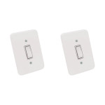 Kit C/2 - Conjunto Radial Pollar 1901005 1 Interruptor Pa...