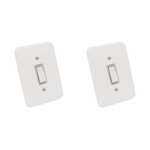 Kit C/2 - Conjunto Radial Pollar 1901005 1 Interruptor Pa...