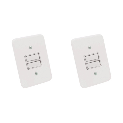 Kit C/2 - Conjunto Radial Pollar 1901007 1 Interruptor Si...