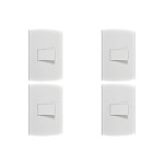 Kit C/4 - Conjunto Peesa Alfa 1502B 1 Interruptor Paralel...
